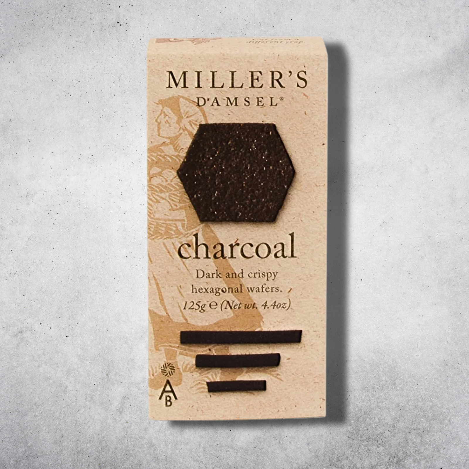 Wafers Charcoal