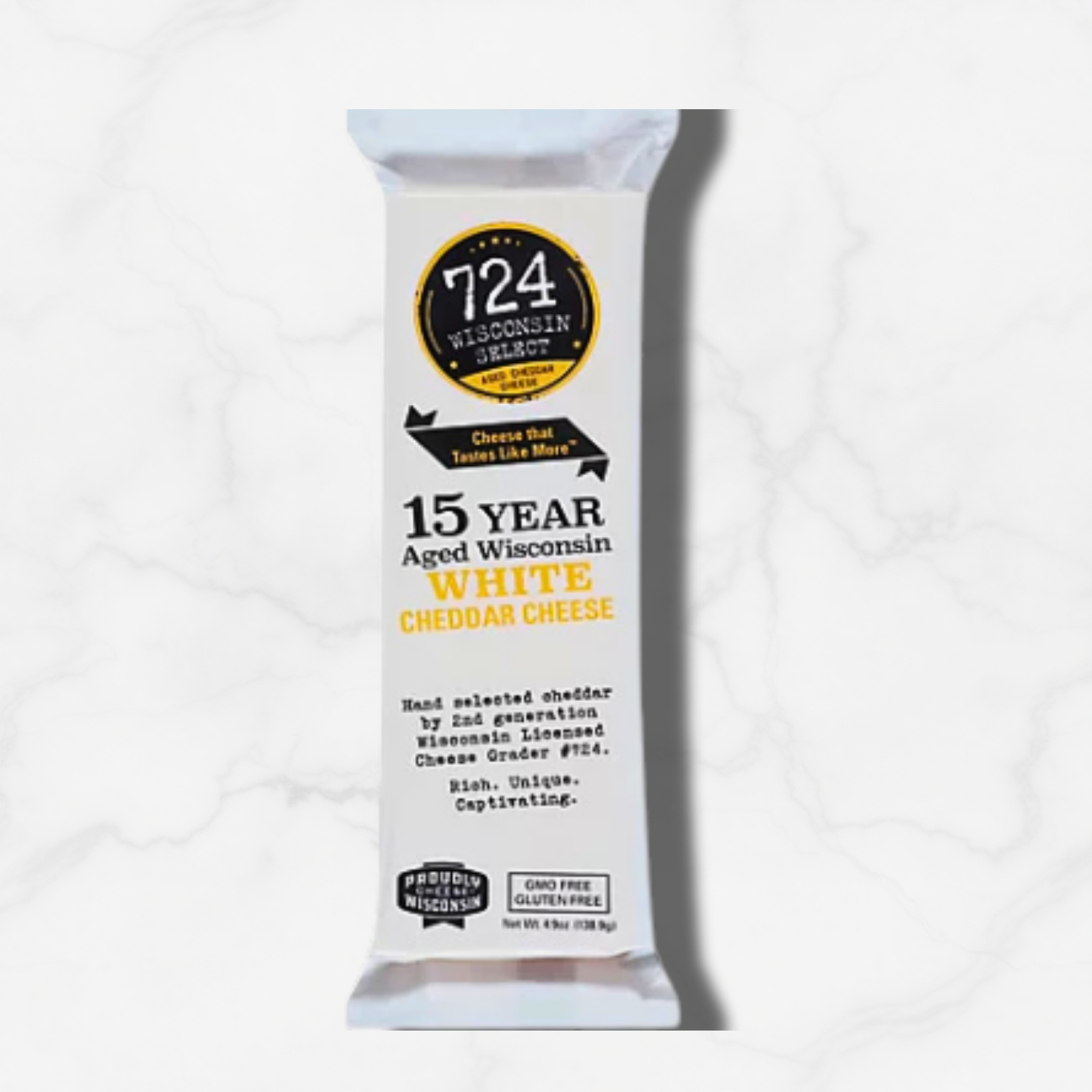 724 WISCONSIN SELECT - 15 YR AGED CHEDDAR CHEESE
